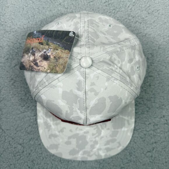 Fishpond Fly Fishing Hat Cap Snap Back Gray Flats Camo Trigger Rope Trucker NWT - Picture 8 of 12